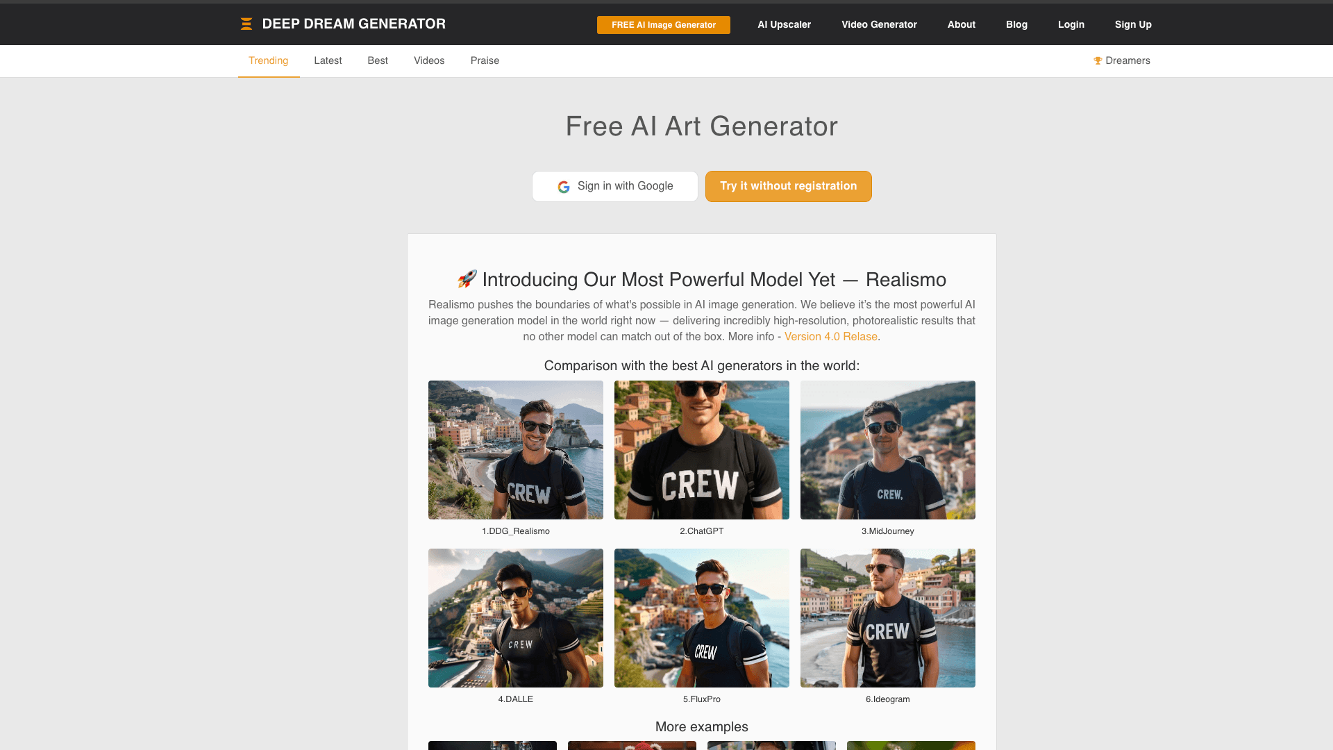 Deep Dream Generator