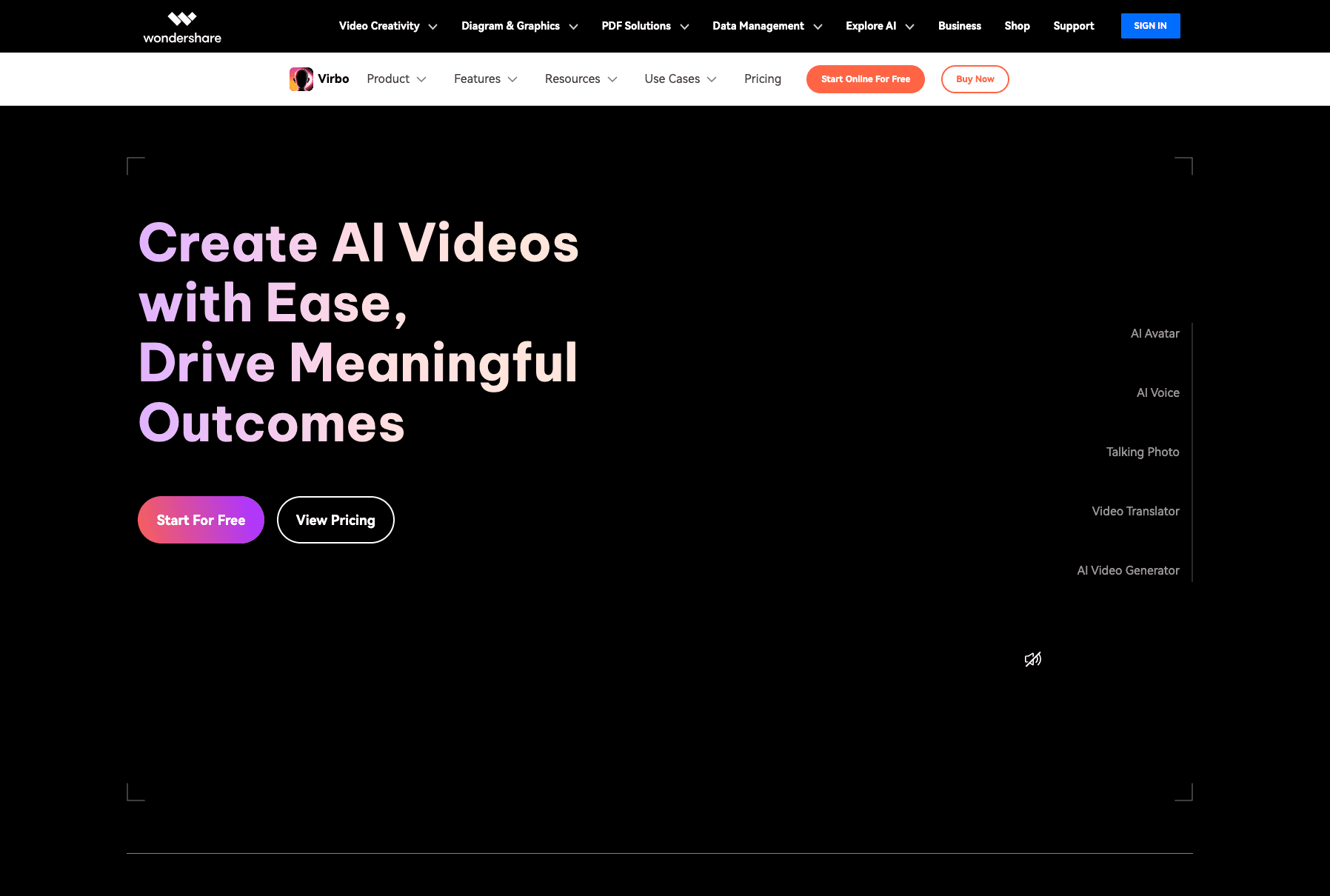 Video AI by Wondershare (Virbo)